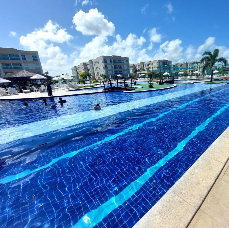 Flat Aconchegante, 3 Quartos, Condominio Muro Alto Em Порту-де-Галиньяш Экстерьер фото