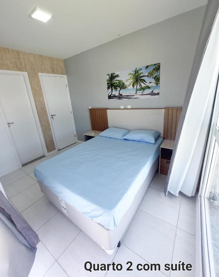 Flat Aconchegante, 3 Quartos, Condominio Muro Alto Em Порту-де-Галиньяш Экстерьер фото