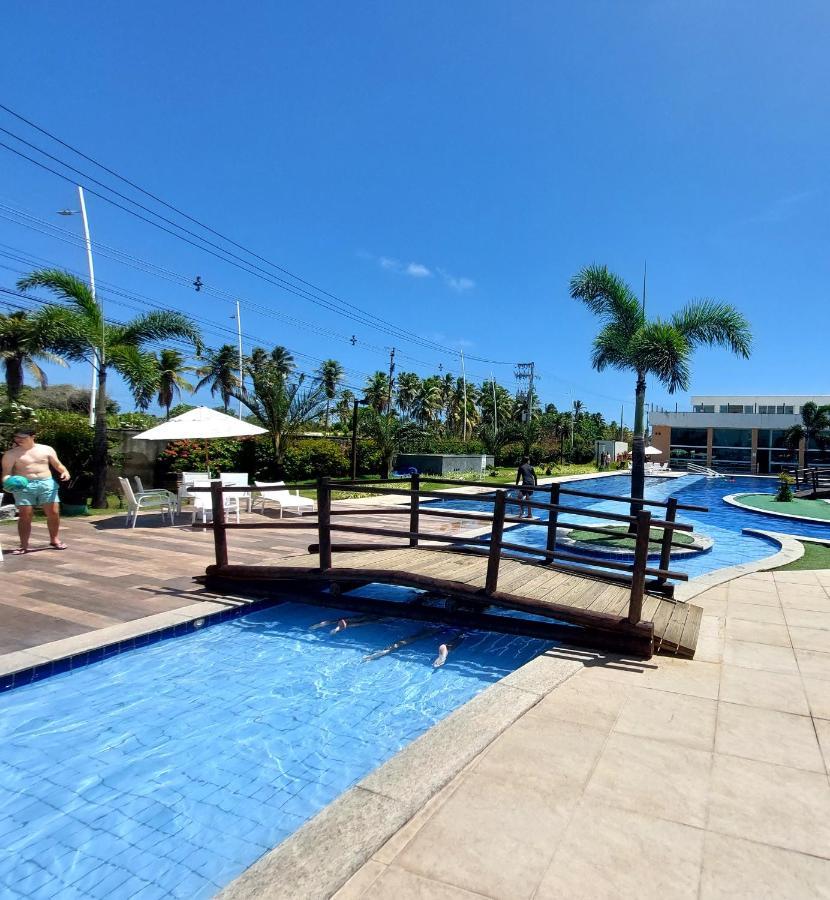 Flat Aconchegante, 3 Quartos, Condominio Muro Alto Em Порту-де-Галиньяш Экстерьер фото
